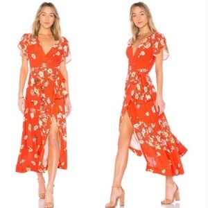Free People Jess Wrap Dress